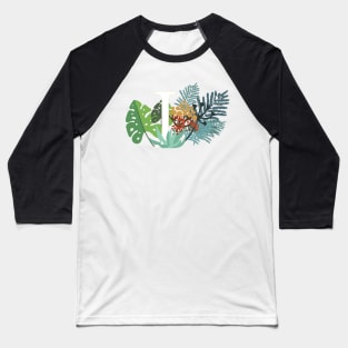 Plant Letter I Baseball T-Shirt